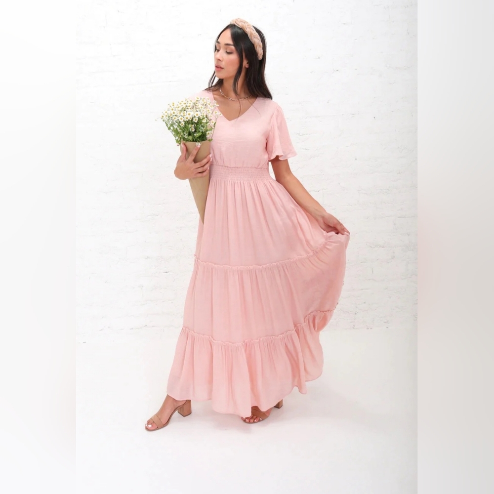 Pink Maxi Dress